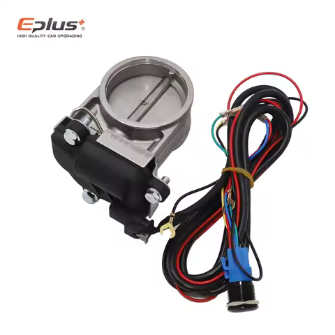 EPLUS Universal Car Electric Exhaust Valve Key direct control Adjustable Sound Muffler Stainless Ste