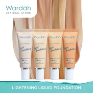 Wardah Lightening Liquid Foundation - Mencerahkan dan Meratakan Warna