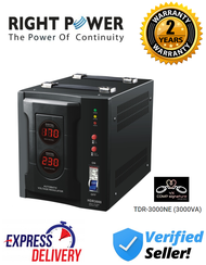 Right Power (AVR) Automatic Voltage Regulator TDR-3000NE / AVR SPR Series Automatic Voltage Regulato