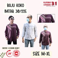 Baju KOKO Lengan Panjang IMTAQ 30-225 / Baju Koko Pria Dewasa / Baju KOKO Ukuran M-XL