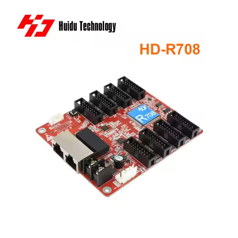 Huidu Receiver R708 R712 R716 R732 LED Display Receiving Card Support Huidu 3-in-1 LED Video Control