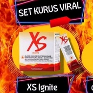 fit slim XS Ignite Blood Orange Fruit Drink Base With Isomaltulose & L-Glutamine