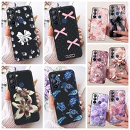 Casing For Tecno Pop 5 LTE BD4 BD4i BD4a / Pop 5 Pro BD4j BD4h Case Fashion Bowknot Flower Soft Sili