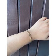 DD Titanium Dragon Scale Bracelet Embossed Lobster Hook K18 Titanium Dragon Scale Bracelet/ Dragon S