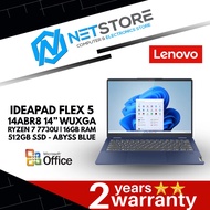 LENOVO IDEAPAD FLEX 5 14ABR8 14” WUXGA TOUCH 2-IN-1 RYZEN 7 7730U | 16GB RAM | 512GB SSD - ABYSS BLU
