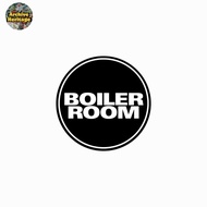 Sticker Boiler room logo black white dj edm sticker