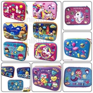 Sanwa Smiggle Pencil Case Pencil Case - Sanwa 3D Hard Top Pencil Case