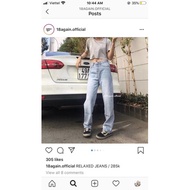 Relaxed jeans - 18again - waist 65 thigh 52 length 96