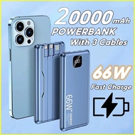 【Ready Stock】20000mAH Power Bank 66W Super Fast Charging