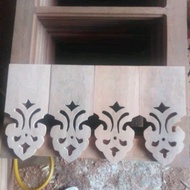 Papan kayu ukir meleh/papan manis