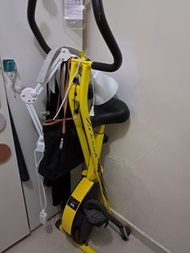 OTO 黃色摺合式健身單車