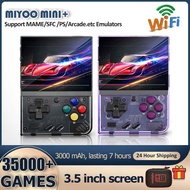 MIYOO Mini Plus 3.5-Inch IPS HD Screen Handheld Game Console Linux 35000+ Games MIYOO MINI+Retro Console For PS/SFC/MAME