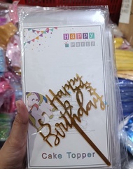 Topper UNICORN Happy Birthday / Topper Acrylic Unicorn / Topper Happy Birthday Unicorn