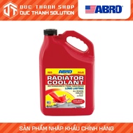 PREMIUM RED CAR ENGINE COOLANT ABRO ENGINE COOLANT RED EC-502 3.785L