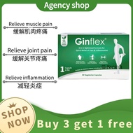 Ginflex Veggie Capsule （1box/30 Vegetarian Capsules）Relieve systemic inflammation