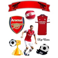 ARSENAL TOPPER CAKE !!