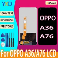 LCD Display For OPPO A76 A36 LCD Display Touch Screen Digitizer Assembly For OPPO A36 A76 LCD Screen