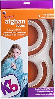 Authentic Knitting Board KB8000 Afghan knitting loom
