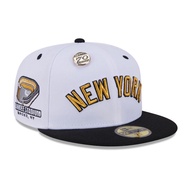 New Era 59Fifty Day 70th Anniversary New York Yankees White 59Fifty Fitted Cap 100% Original