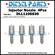 4Pcs Diesel Fuel Injector Nozle Tip DLL110S639 9430034216
