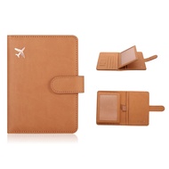 Passport and Vaccine Card Holder Combo, PU Leather Passport Holder with Vaccine Card Slot, Passport 