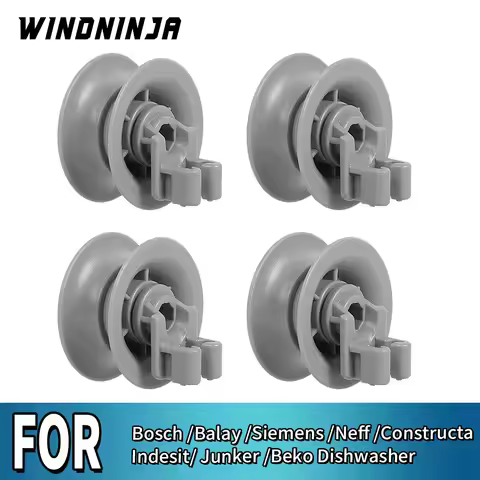 Universal Dishwasher Basket Roll Wheels For Bosch Balay Siemens Neff Constructa Indesit Junker Beko 