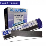 Buncho 2B 0.5 Pencel Lead / Mechanical Pencil Lead 0.5mm x 70mm / Isian Mata Pensel