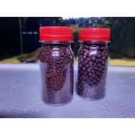Akari premium red 1mm 2mm | Channa chana pellets
