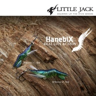 LITTLE JACK - HANEBIX 25mm/35mm - 1.5g/2.5g SHRIMP SINKING LURE LIGHT GAME
