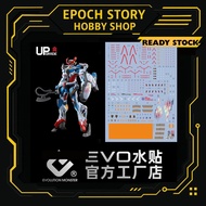 【READY STOCK】Evo Water Decal  HG 1/144 Gquuuuuux