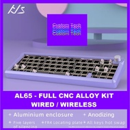 AL65 HJS FULL CNC ALLOY KEYBOARD KIT