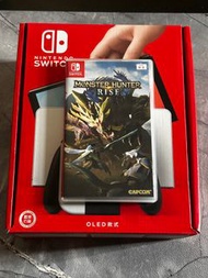 Monster Hunter Rise Switch + Mario Themed Card Slot Case