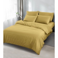 Studio One Bed Sheet + Duvet 3.5 Feet Denzel Solid Dobby 620 Threads