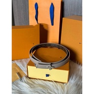 Gray Belt Genuine Leather 3e431