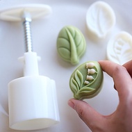 mooncake mould 月餅模具 25g 50g Lilac Green Leaf Pastry Mould Mung Bean Cake Nanas Cake Mooncake Mould P