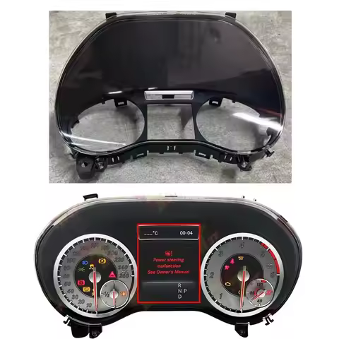 Dashboard Shell Glass Cover for Mercedes W176 A Class Instrument Cluster