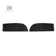 2x Car Front Grille Grill Lower Bumper Fog Light Cover Trim For- E90 E91 E92 E93 2004-2012 M3 Style