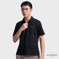 GALLOP : COTTON POLO SHIRTS เสื้อโปโลผ้า Cotton รุ่น GP9064 สี Smart Black - ดำ / ราคาปรกติ 1490.-