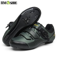 New green Cleats Shoes Cycling Shoes Road Bike Men Mtb Bicycle Shoes Non Locking Rb Speed Clipless Shoes Roadbike Flat Mountain Bike Shoes Women  Spd Shoes Cycle Shoes Lockless Outdoor Sneakers