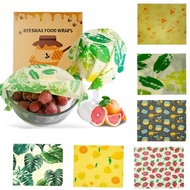 LIANG Natural Bees Wax Beeswax Food Wrap Food Storage Cover Washable Beewax Wrap for Sandwich Cheese
