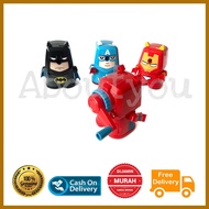 LIMITED Rautan Serutan pensil Putar meja karakter fancy SUPER HERO unik besar