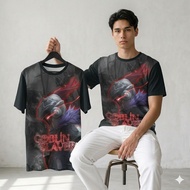 FULL PRINT GOBLIN SLAYER DISTRO T-SHIRT GOBLIN SLAYER MOTIF FULLPRINTING FOR MEN AND WOMEN