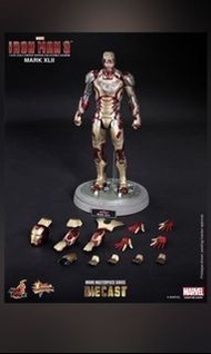 全新 啡盒未開 Hottoys MMS197-D02 Ironman 3 Mark 42 XLII 鋼鐵俠 Marvel Avenger IM3 MK42 hot toys
