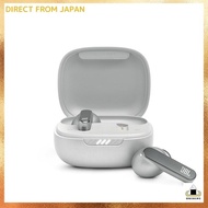 【JBL Official Store Exclusive Model】JBL LIVE PRO 2 Fully Wireless Earbuds Hybrid Noise Cancelling Waterproof IPX5 Multipoint Wireless Charging Compatible (Silver)