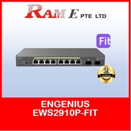 EnGenius EWS2910P-FIT FITSwitch Managed Gigabit 8-Port 55W PoE Switch with 2 SFP Ports