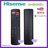 Hisense รีโมตคอนโทรลสมาร์ททีวี Android (erf3169h) Hisense Netflix แบบเปลี่ยน สําหรับ Android TV