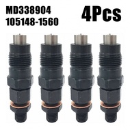 [KNWH-MY]4PCS Fuel Injector MD338904D for Mitsubishi Engine 4D56 4D56T E65X for Pajero-New In 11-