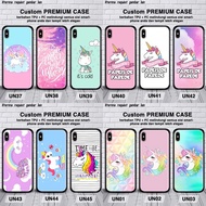 Premium custom case unicorn huawei nova 2 lite,nova 2i,nova 3i,nova 4,nova 5,nova 5i glass case