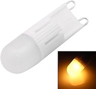 Liyuzhu G9 2W LED Light Bulb White Light 80-100LM 1 High Power LED Dimmable Ceramic Light Bulb AC 22