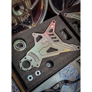 TQ6 CNC Aluminum Grip for new old Airbalde AB 2013-2020-2026 / SHVN / VARIO 125-150 full screws 2 va